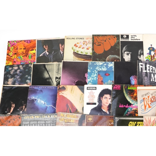 1273 - Vinyl LP records including Cream, The Rolling Stones, The Beatles, Love, David Bowie, Dire Straits a... 