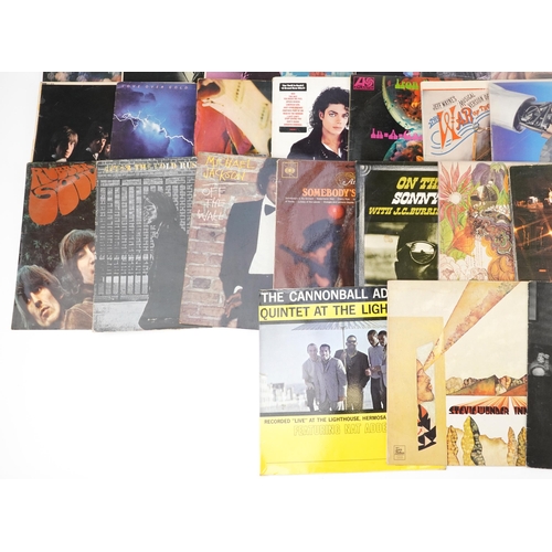 1273 - Vinyl LP records including Cream, The Rolling Stones, The Beatles, Love, David Bowie, Dire Straits a... 