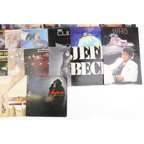 1273 - Vinyl LP records including Cream, The Rolling Stones, The Beatles, Love, David Bowie, Dire Straits a... 