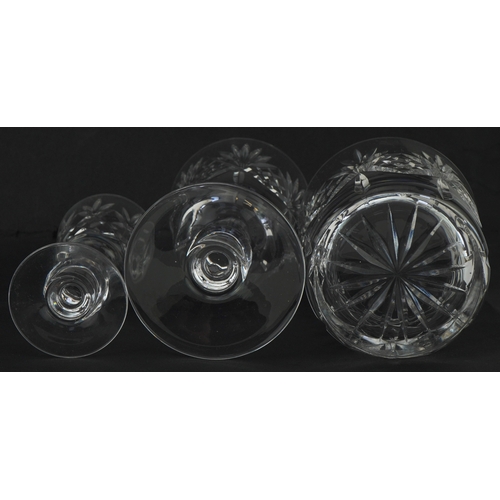 1189 - Edinburgh Crystal glassware boxed sets including set of six tumblers and set of six sherry glasses a... 