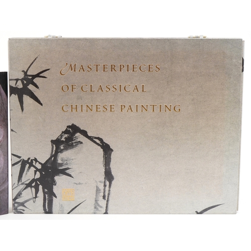 730 - Four Chinese art related hardback books comprising Masterpieces of Classical Chinese Painting, The S... 