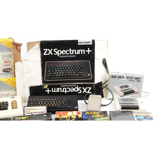 1553 - Commodore ZX Spectrum personal computer with accessories and games including 1530 Datasette unit