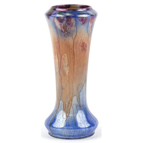 271 - Wilkinsons, 1920s Tibetan pattern lustre vase numbered 8230 to the base, 22cm high