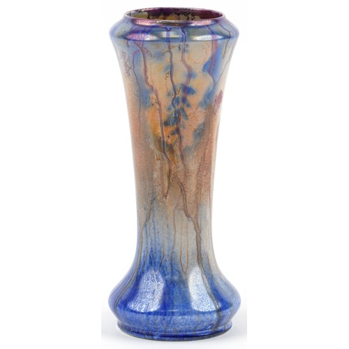 271 - Wilkinsons, 1920s Tibetan pattern lustre vase numbered 8230 to the base, 22cm high