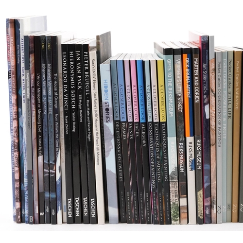 740 - Art reference books including Taschen and Rijks museum examples