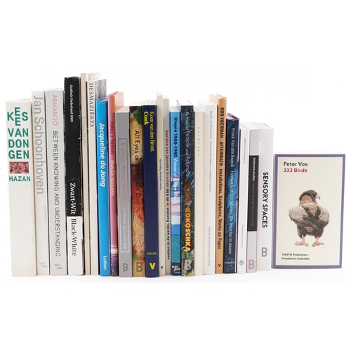 738 - Art reference books relating to 20th century artists including Van Dongen Sensory Spaces and Peter V... 