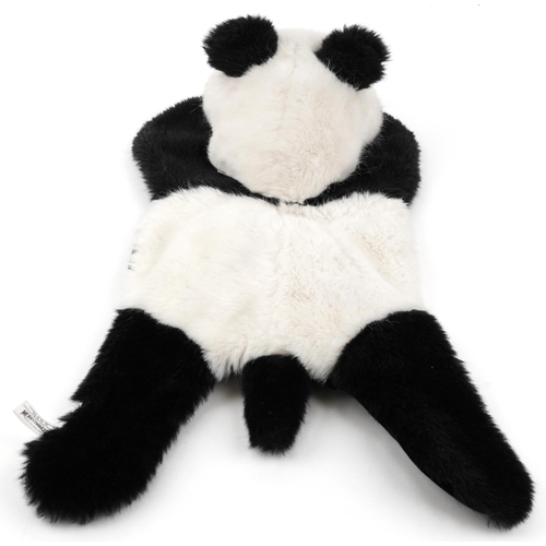 1522 - Vintage Merrythought pyjama case in the form of a panda, 61cm in length