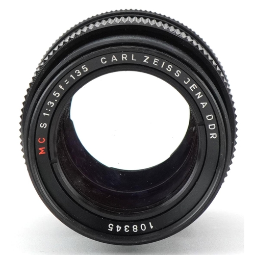 761 - Carl Zeiss Jena DDR S 1:3.5F = 135 camera lens