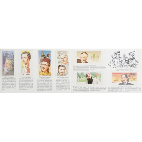 681 - Early 20th century and later ephemera including cigarette cards, some arranged in albums and Ofer Fe... 