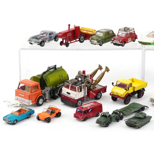 1560 - Vintage and later diecast vehicles including Dinky Toys Shado 2, Corgi Toys Rolls Royce Silver Shado... 