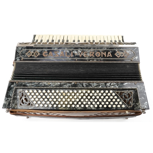 1243 - Cazali Verona accordion with case