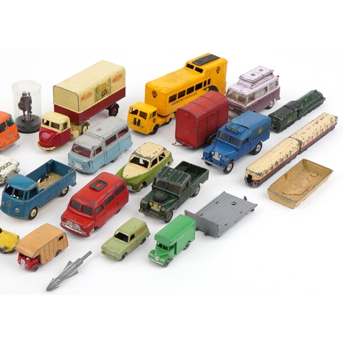 1576 - Vintage and later diecast vehicles including Budgie Toys Scammel Scarab, Corgi Toys Smith's Karrier ... 