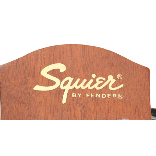 1245 - Squier by Fender six string acoustic 20th Anniversary acoustic guitar model MA-1, serial number 0I09... 