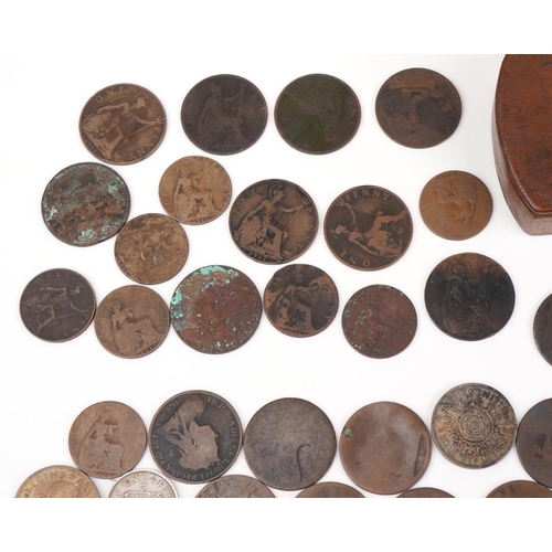 650 - Collection of Victorian and later coinage, Great British Icons banknote collection and a set of 19th... 