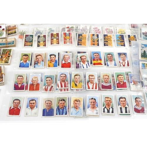 679 - Extensive collection of early 20th century and later cigarette cards, some arranged in albums includ... 