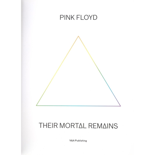 1276 - Pink Floyd - Their Immortal Remains catalogue published by The V & A with a holographic cover