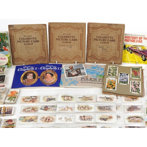 679 - Extensive collection of early 20th century and later cigarette cards, some arranged in albums includ... 