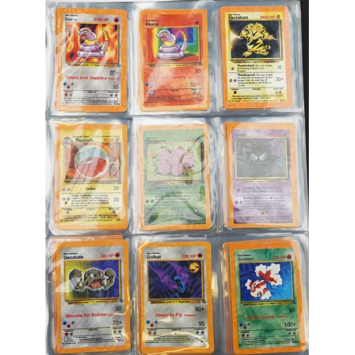 1566 - *WITHDRAWN* Large collection of of Pokemon trading cards including Electabuzz, Gigglypuff and Zapdos... 