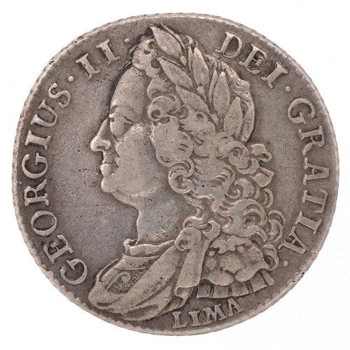 583 - George II silver shilling dated 1745