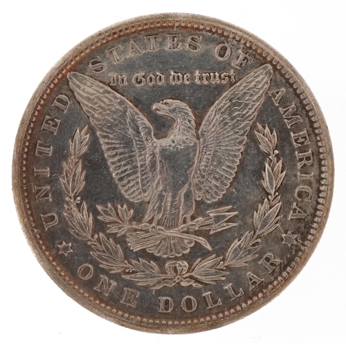 655 - American silver dollar dated 1889