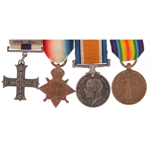 1733 - British military World War I dress medals including Military Cross