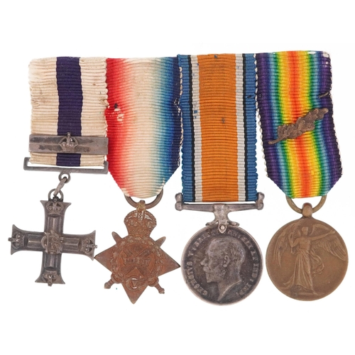 1733 - British military World War I dress medals including Military Cross