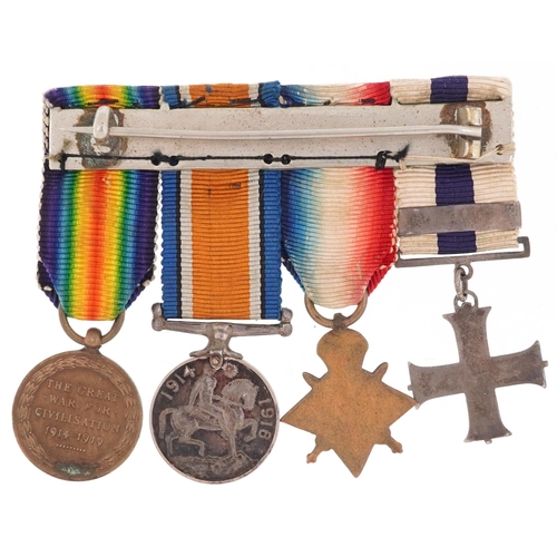 1733 - British military World War I dress medals including Military Cross