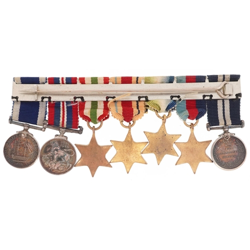 1739 - British military World War II dress medals including Africa Star with North Africa bar