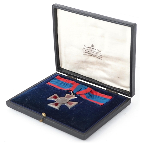 689 - British Royal Red Cross medal housed in a Garrard & Co Limited box