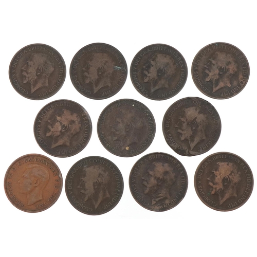 625 - George V and George VI pennies