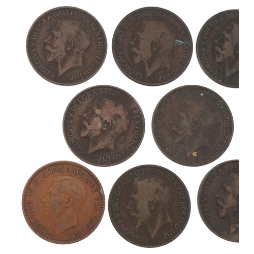 625 - George V and George VI pennies