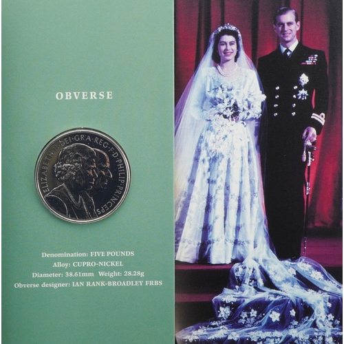 636 - London Mint Office coins including William & Catherine 2011 and 2010, 2007 Diamond Wedding Crown wit... 