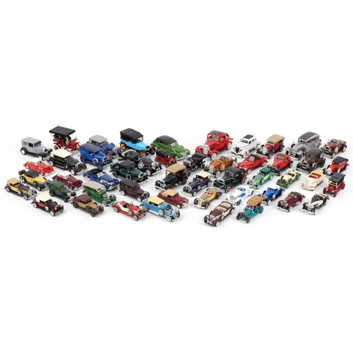 1671 - Collection of vintage and later diecast vehicles including Matchbox Models of Yesteryear, Solido and... 