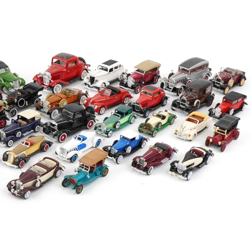 1671 - Collection of vintage and later diecast vehicles including Matchbox Models of Yesteryear, Solido and... 