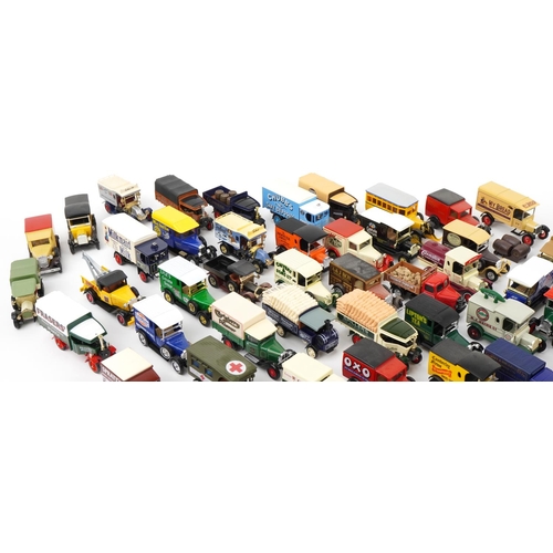 1649 - Large collection of vintage and later advertising diecast vehicles, predominantly Matchbox Models of... 