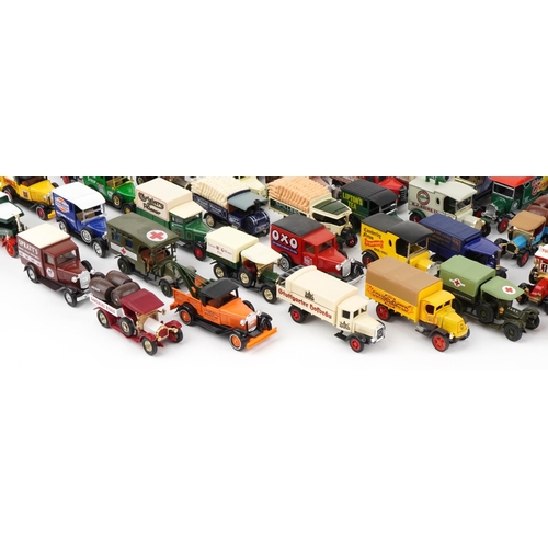 1649 - Large collection of vintage and later advertising diecast vehicles, predominantly Matchbox Models of... 