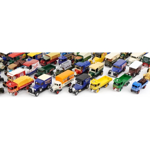 1649 - Large collection of vintage and later advertising diecast vehicles, predominantly Matchbox Models of... 