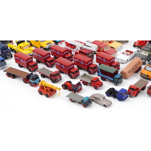 1645A - Large collection of vintage and later collector's vehicles, predominantly diecast, including Burago,... 