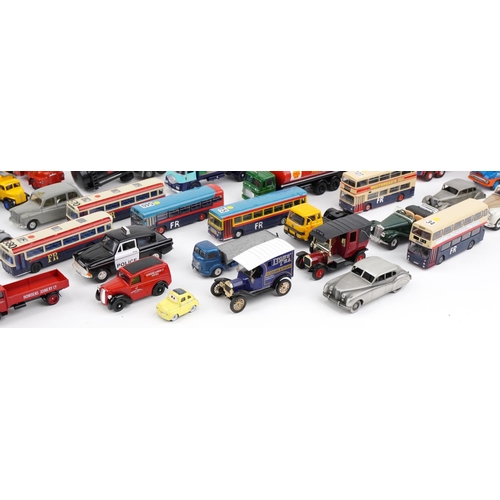 1643 - Collection of vintage and later diecast vehicles, predominantly Corgi Tankers