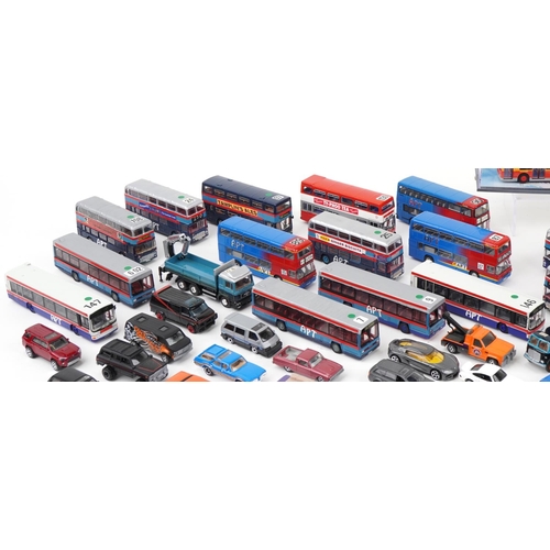 1641 - Large collection of diecast vehicles, predominantly Exclusive First Edition buses, Corgi buses and H... 