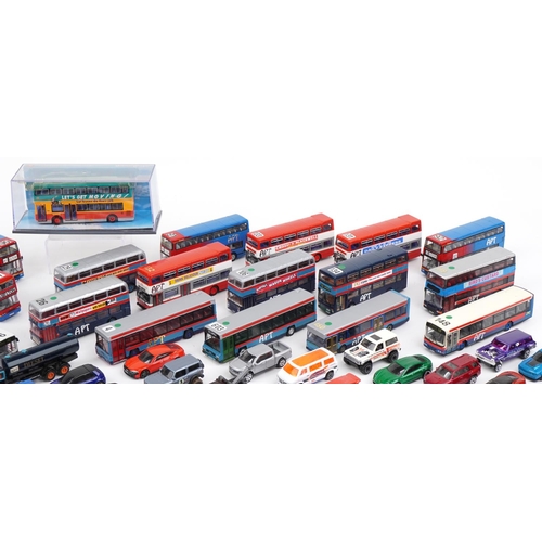 1641 - Large collection of diecast vehicles, predominantly Exclusive First Edition buses, Corgi buses and H... 