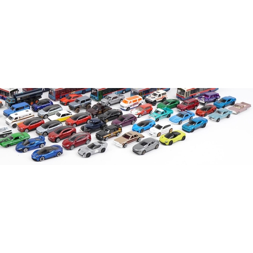 1641 - Large collection of diecast vehicles, predominantly Exclusive First Edition buses, Corgi buses and H... 