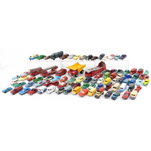 1666 - Large collection of vintage and later Dinky diecast vehicles including Peugeot 403, Pressure Refuell... 