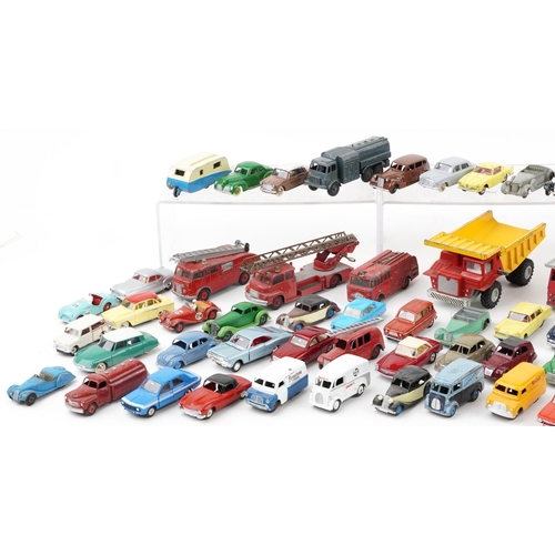 1666 - Large collection of vintage and later Dinky diecast vehicles including Peugeot 403, Pressure Refuell... 