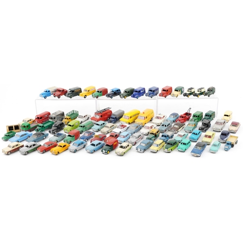 1664 - Large collection of vintage and later Dinky diecast vehicles including Trojan, Austin A 40, Four Tra... 