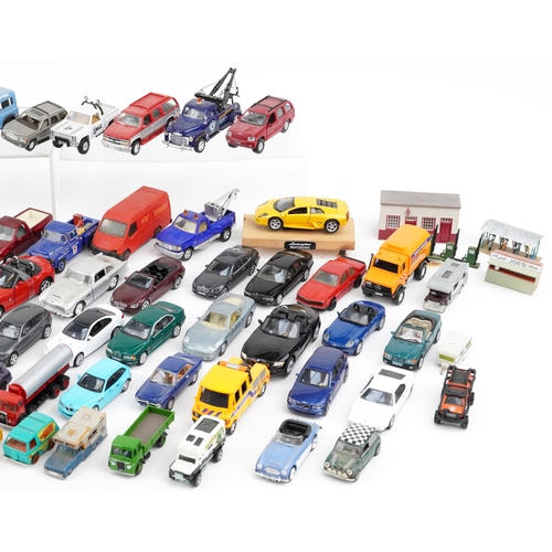 1640 - Vintage and later collector's vehicles, predominantly diecast, including Solido, Burago and Corgi