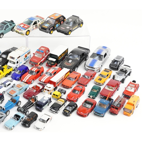 1678 - Large collection of vintage and later collector's vehicles, predominantly diecast, including Univers... 