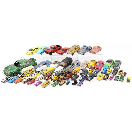 1674 - Vintage and later model vehicles, some diecast, including Airfix, Hot Wheels and Matchbox Models of ... 