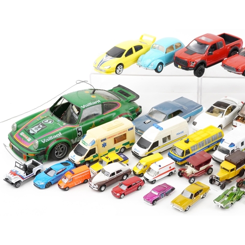 1674 - Vintage and later model vehicles, some diecast, including Airfix, Hot Wheels and Matchbox Models of ... 