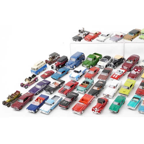 1628 - Large collection of vintage and later diecast vehicles including Corgi, Matchbox, Solido and Del Pra... 